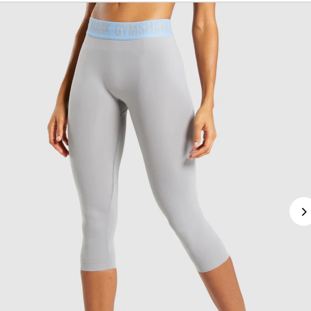Gymshark FIT SEAMLESS CROPPED LEGGINGS size small